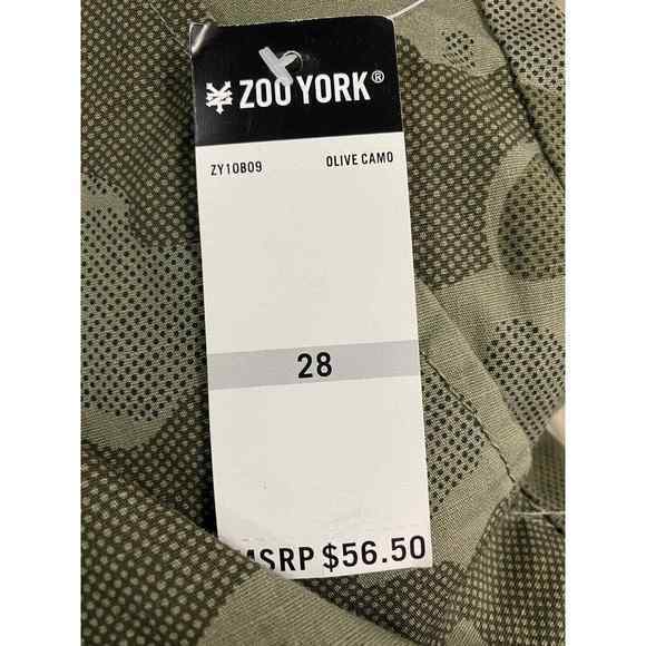 Zoo York NWT Size 28 Tan Pants‎ 28” Waist 28” Inseam Taper Fit Camo - Picture 3 of 8